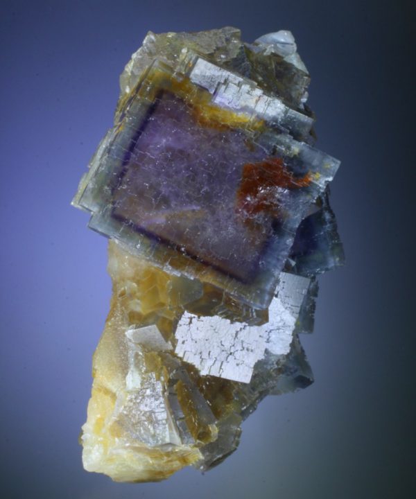 fine minerals - fluorite phantoms
